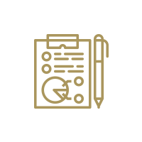 Financial plan icon